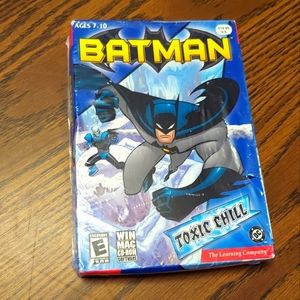 Batman Cd Rom Toxic Chill New & Sealed 2003